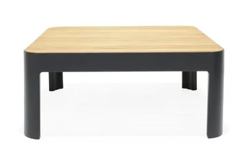 Portals Cafébord och Loungebord 72 cm Teak Trä - Svart - Products - Utemöbler & utemiljö - Utebord & trädgårdsbord - Loungebord & soffbord utomhus