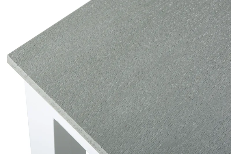 Tunis Stort Rektangulärt Matbord utomhus 205x90 cm i metall och plast - Vit/Grå - Products - Utemöbler & utemiljö - Utebord & trädgårdsbord - Matbord utomhus