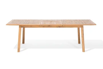 Cesana Trädgårdsmöbelset Med Utebord+8 Utestolar - Trä/Natur - Products - Utemöbler & utemiljö - Utegrupp - Matgrupp utomhus