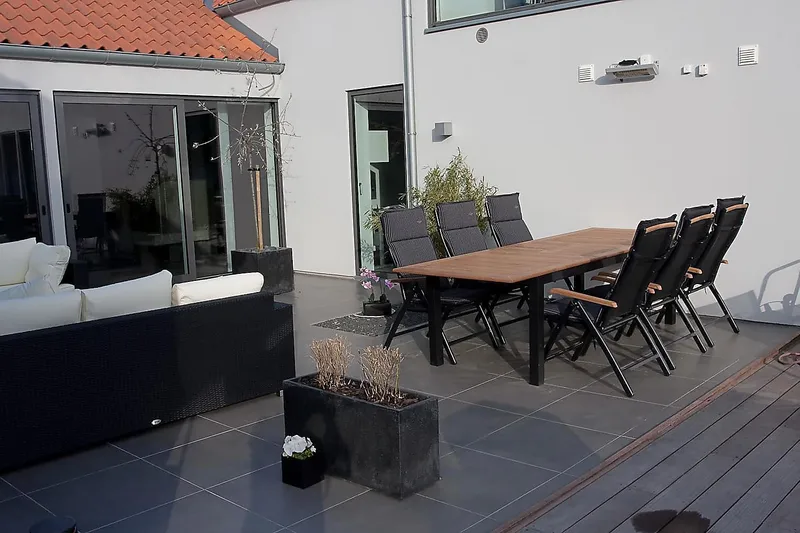 Las Vegas Matgrupp Utomhus Las Vegas 220-280 + 6 Positionsstol Lyx - Svart Teak - Products - Utemöbler & utemiljö - Utegrupp - Matgrupp utomhus