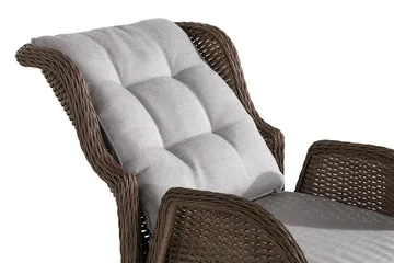 Marcus Caféset med 2 Reclinerfåtöljer Utomhus m Dyna - Natur - Products - Utemöbler & utemiljö - Utegrupp - Cafegrupp & cafeset