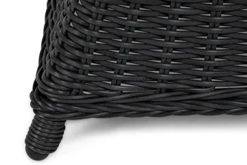 Marcus Matgrupp Utomhus 200 + 6 Light Fåtöljer m Dyna - Svart - Products - Utemöbler & utemiljö - Utegrupp - Matgrupp utomhus