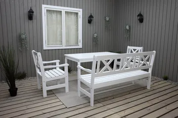 Olivo Matgrupp Utomhus - Vit - Products - Utemöbler & utemiljö - Utegrupp - Matgrupp utomhus