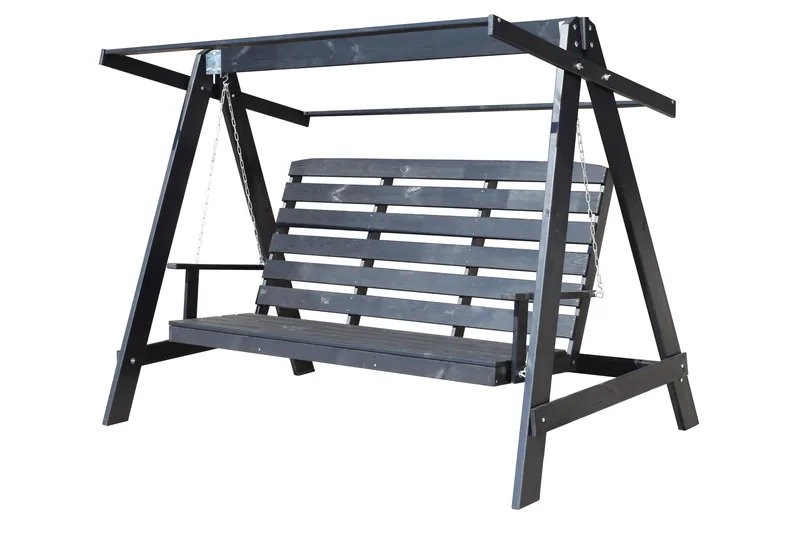 Pelle Hammock utan Tak - Mörkbrun - Products - Utemöbler & utemiljö - Utesoffa - Hammock
