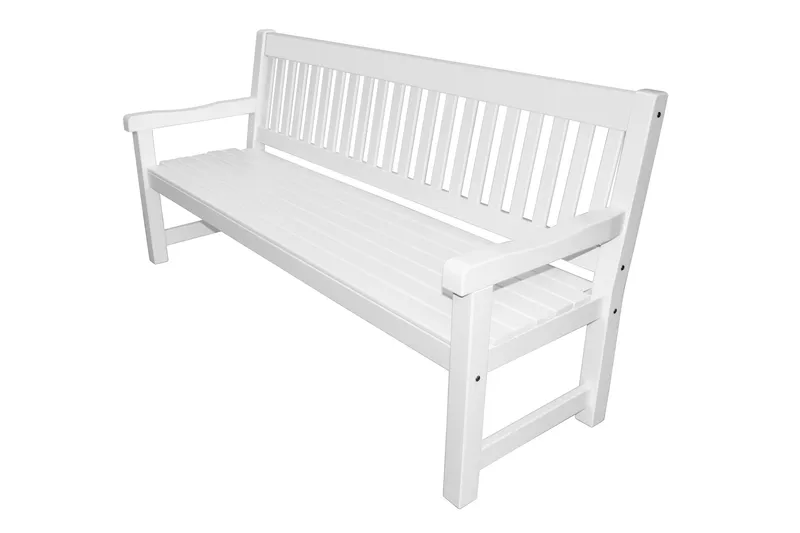 Rimforsa Trädgårdssoffa - Vitlaserad Furu - Products - Utemöbler & utemiljö - Utesoffa - Trädgårdssoffa