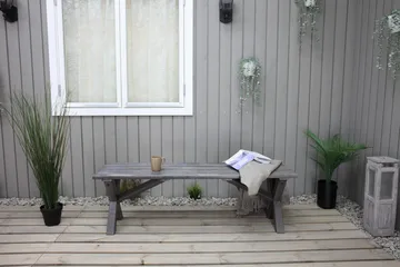 Scottsdale Sittbänk Utomhus 140 cm Shabby Chic - Products - Utemöbler & utemiljö - Utesoffa - Trädgårdsbänk & utebänk