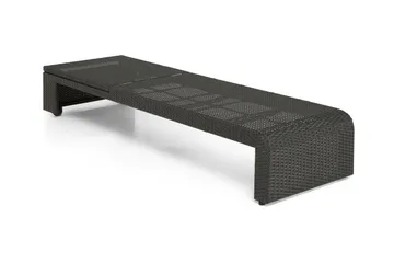 Bahamas Solsäng - Svart - Products - Utemöbler & utemiljö - Utestol & trädgårdsstol - Solsäng & solvagn