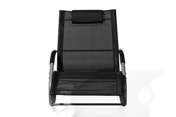 Carano Solstol 149 cm - Svart - Products - Utemöbler & utemiljö - Utestol & trädgårdsstol - Solstol