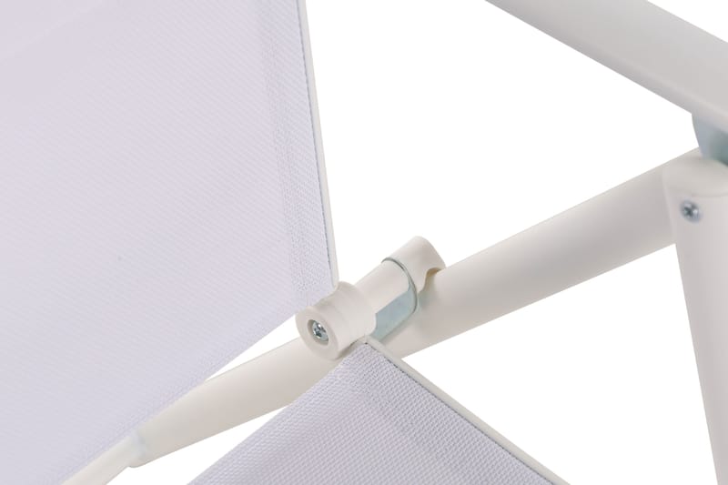 Maggie Vadderad Fällbar Positionsstol utomhus - Vit - Products - Utemöbler & utemiljö - Utestol & trädgårdsstol - Positionsstol