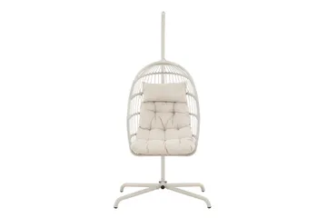 Trezza Hängstol Utomhus 75x70 cm - Beige - Products - Utemöbler & utemiljö - Utestol & trädgårdsstol - Hängfåtölj & hängstol utomhus