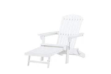 Tropea Solsäng - Vit - Products - Utemöbler & utemiljö - Utestol & trädgårdsstol - Solsäng & solvagn