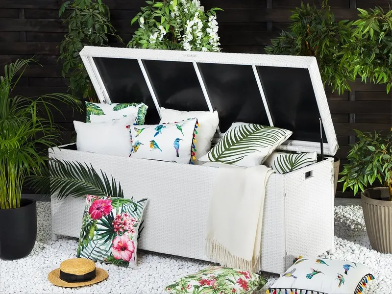 Modena Dynlåda 158 cm, Vit